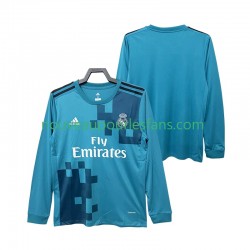 Maillot Real Madrid 2017 2018 Rétro Homme Tenue 3ème Manche Longue