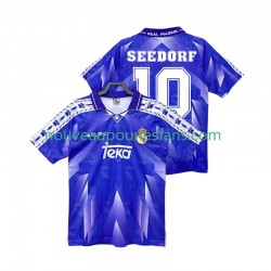 Maillot Real Madrid SEEDORF 10 1996 1997 Rétro Homme Tenue Extérieur Manche Courte