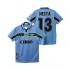 Maillot SS Lazio NESTA 13 Rétro Homme Tenue Domicile 1999 1998 Manche Courte