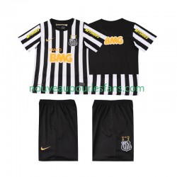 Maillot Santos 2013 Rétro Enfant Tenue Extérieur Manche Courte