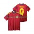 Maillot Espagne TORRES 9 2012 Rétro Homme Tenue Domicile Manche Courte
