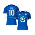 Maillot Strasbourg Emanuel Emegha 10 Homme Tenue Domicile 2025-2026 Manche Courte