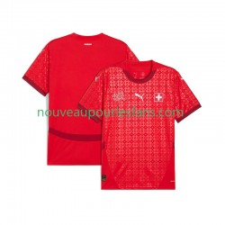 Maillot Suisse Homme Tenue Domicile 2025-2026 Manche Courte