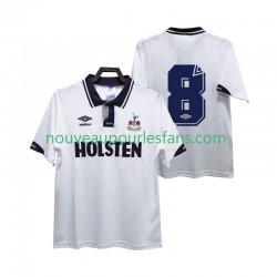 Maillot Tottenham Hotspur 8 1991 1993 Rétro Homme Tenue Domicile Manche Courte