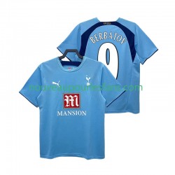 Maillot Tottenham Hotspur BERBATOV 9 2007 Rétro Homme Tenue Extérieur 2006 Manche Courte