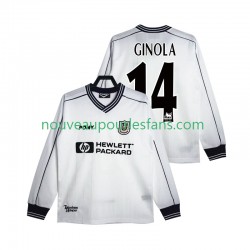 Maillot Tottenham Hotspur GINOLA 14 1997 Rétro Homme Tenue Domicile 1999 Manche Longue