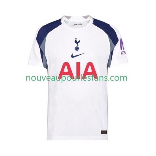 Maillot Tottenham Hotspur Homme Tenue Domicile 2025-2026 Manche Courte