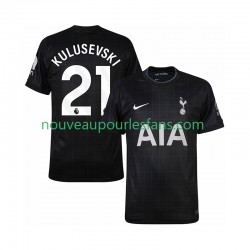 Maillot Tottenham Hotspur Kulusevski 21 Homme Tenue Extérieur 2025-2026 Manche Courte