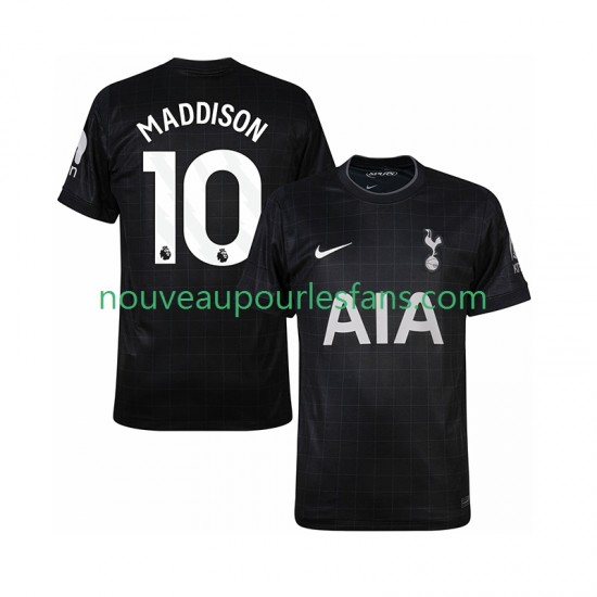 Maillot Tottenham Hotspur Maddison 10 Homme Tenue Extérieur 2025-2026 Manche Courte
