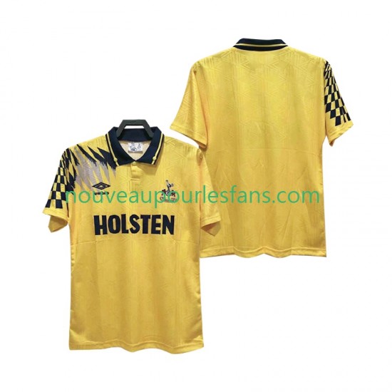 Maillot Tottenham Hotspur 1992 Rétro Homme Tenue Extérieur 1994 Manche Courte