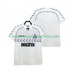 Maillot Tottenham Hotspur 1986 Rétro Homme Tenue Domicile Manche Courte