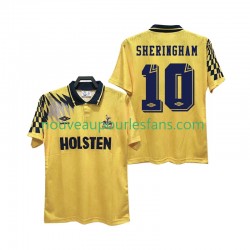 Maillot Tottenham Hotspur SHERINGHAM 10 1992 Rétro Homme Tenue Extérieur 1994 Manche Courte