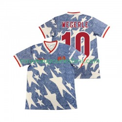 Maillot États-Unis WEGERLE 10 Rétro Homme Tenue Extérieur 1994 Manche Courte