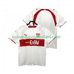 Maillot VfB Stuttgart 2007 Rétro Homme Tenue Domicile 2006 Manche Courte