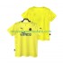 Maillot Villarreal CF 2005 Rétro Homme Tenue Domicile 2006 Manche Courte