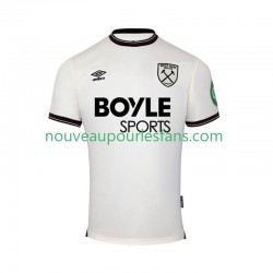 Maillot West Ham United Homme Tenue Extérieur 2025-2026 Manche Courte