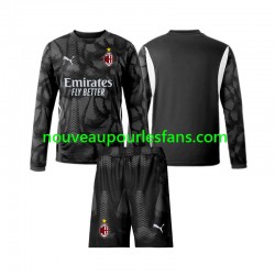 Maillot AC Milan Gardien Enfant Tenue Domicile 2024-2025 Manche Longue