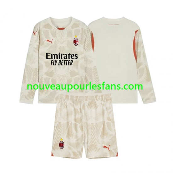 Maillot AC Milan Gardien Enfant Tenue 3ème 2024-2025 Manche Longue