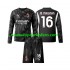 Maillot AC Milan Mike Maignan 16 Gardien Enfant Tenue Domicile 2024-2025 Manche Longue