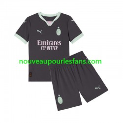 Maillot AC Milan Enfant Tenue 3ème 2024-2025 Manche Courte