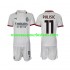 Maillot AC Milan Pulisic 11 Enfant Tenue Extérieur 2024-2025 Manche Courte