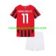 Maillot AC Milan Ibrahimović 11 Enfant Tenue Domicile 2024-2025 Manche Courte