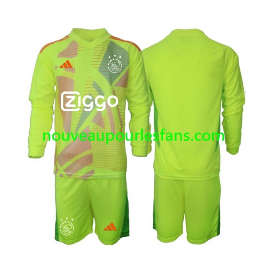 Maillot Ajax Amsterdam Gardien Enfant Tenue 3ème 2024-2025 Manche Longue