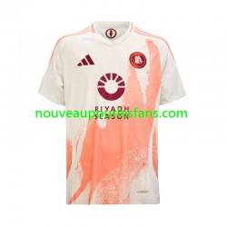 Maillot AS Rome Homme Tenue Extérieur 2024-2025 Manche Courte