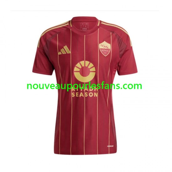 Maillot AS Rome Homme Tenue Domicile 2024-2025 Manche Courte