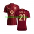 Maillot AS Rome Paulo Dybala 21 Homme Tenue Domicile 2024-2025 Manche Courte