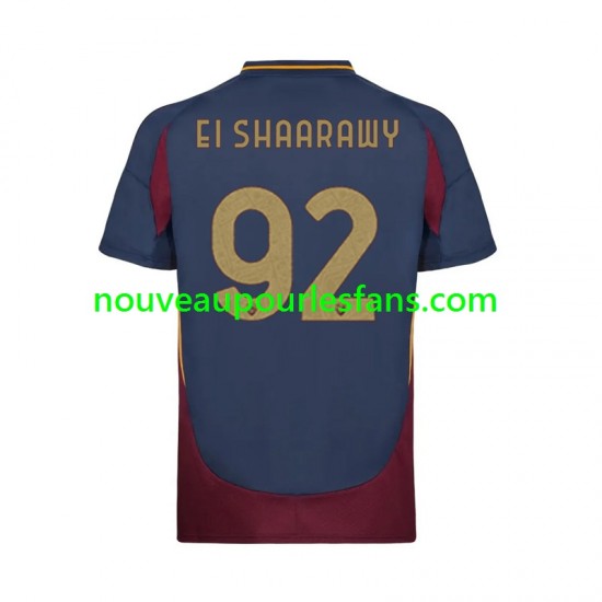 Maillot AS Rome Stephan El Shaarawy 92 Homme Tenue 3ème 2024-2025 Manche Courte