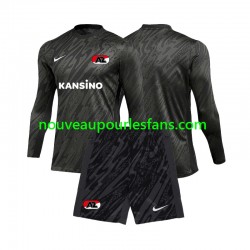 Maillot AZ Alkmaar Gardien Enfant Tenue Extérieur 2024-2025 Manche Longue