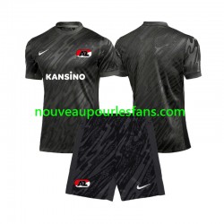 Maillot AZ Alkmaar Gardien Enfant Tenue Extérieur 2024-2025 Manche Courte