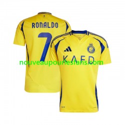 Maillot Al Nassr Cristiano Ronaldo 7 Homme Tenue Domicile 2024-2025 Manche Courte