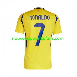 Maillot Al Nassr Cristiano Ronaldo 7 Homme Tenue Domicile 2024-2025 Manche Courte