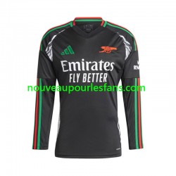 Maillot Arsenal Homme Tenue Extérieur 2024-2025 Manche Longue