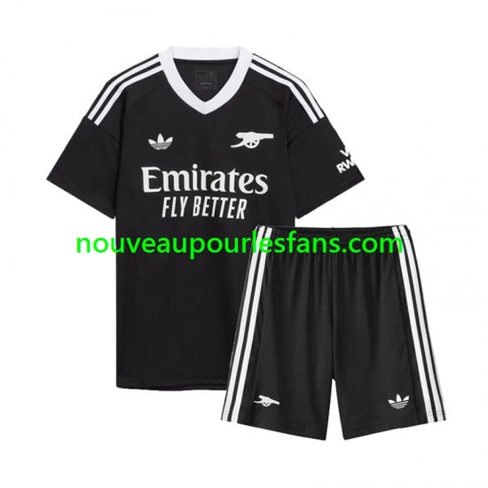 Maillot Arsenal Gardien Enfant Tenue 4ème 2024-2025 Manche Courte