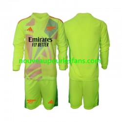 Maillot Arsenal Gardien Enfant Tenue Domicile 2024-2025 Manche Longue