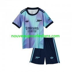 Maillot Arsenal Enfant Tenue 3ème 2024-2025 Manche Courte