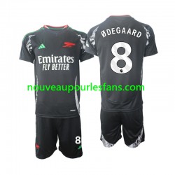 Maillot Arsenal Odegaard 8 Enfant Tenue Extérieur 2024-2025 Manche Courte