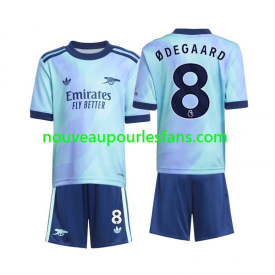 Maillot Arsenal Odegaard 8 Enfant Tenue 3ème 2024-2025 Manche Courte