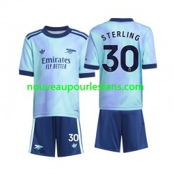 Maillot Arsenal Sterling 30 Enfant Tenue 3ème 2024-2025 Manche Courte