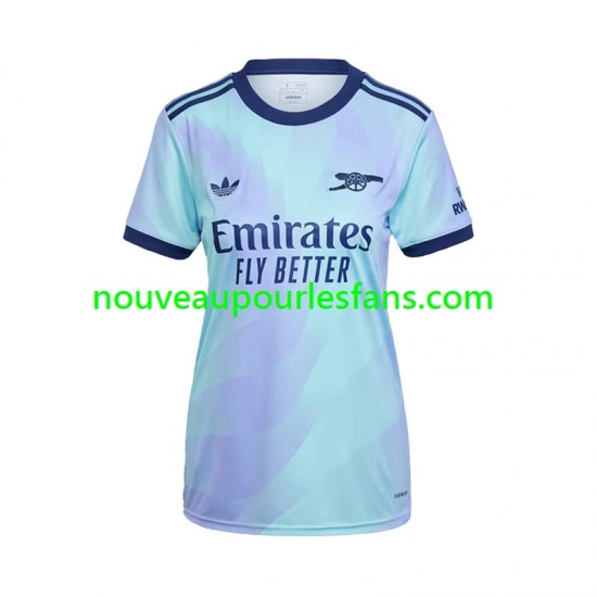 Maillot Arsenal Femme Tenue 3ème 2024-2025 Manche Courte