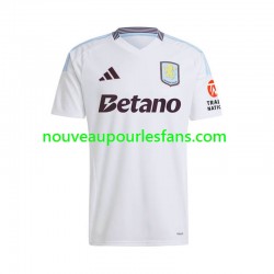 Maillot Aston Villa Homme Tenue Extérieur 2024-2025 Manche Courte