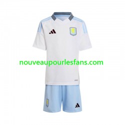 Maillot Aston Villa Enfant Tenue Extérieur 2024-2025 Manche Courte