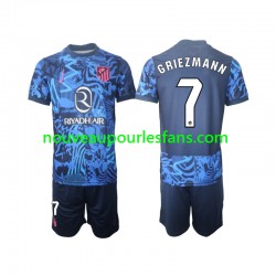 Maillot Atlético Madrid Griezmann 7 Enfant Tenue 3ème 2024-2025 Manche Courte