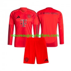 Maillot Bayern Munich Enfant Tenue Domicile 2024-2025 Manche Longue