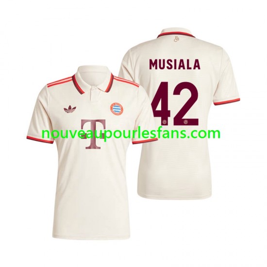Maillot Bayern Munich Musiala 42 Homme Tenue 3ème 2024-2025 Manche Courte