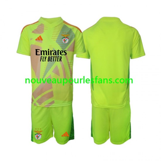 Maillot Benfica Gardien Enfant Tenue Domicile 2024-2025 Manche Courte