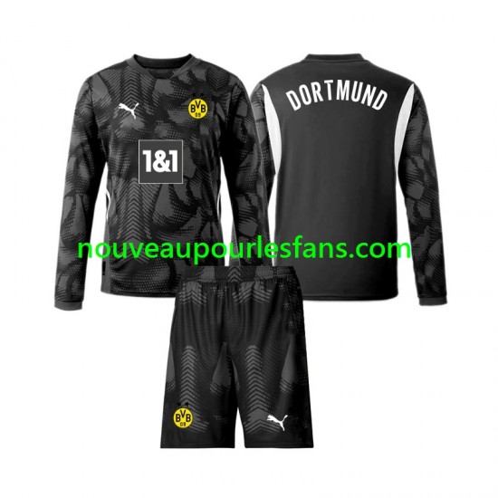 Maillot Borussia Dortmund Gardien Enfant Tenue 4ème 2024-2025 Manche Longue